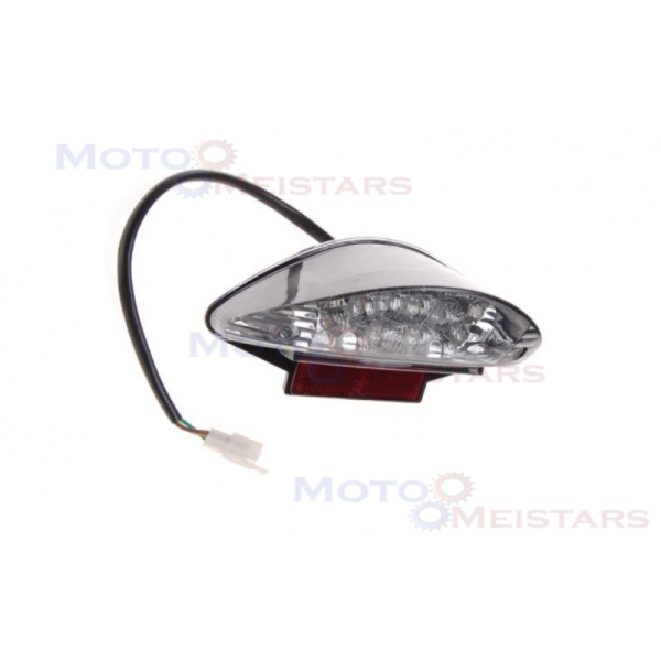 Aizmugures LED lukturis CPI OLIVER motorolleriem