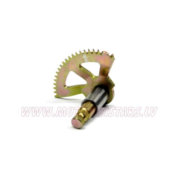 Kikstartera zobsektors 49 cm3 2-taktu motorolleriem Keeway, CPI