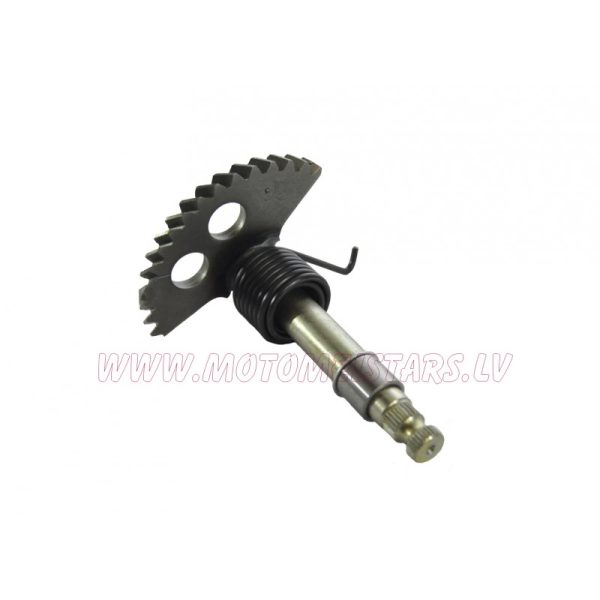 Kikstartera zobsektors 125 cm3 4-taktu motorolleriem GY6 130 mm