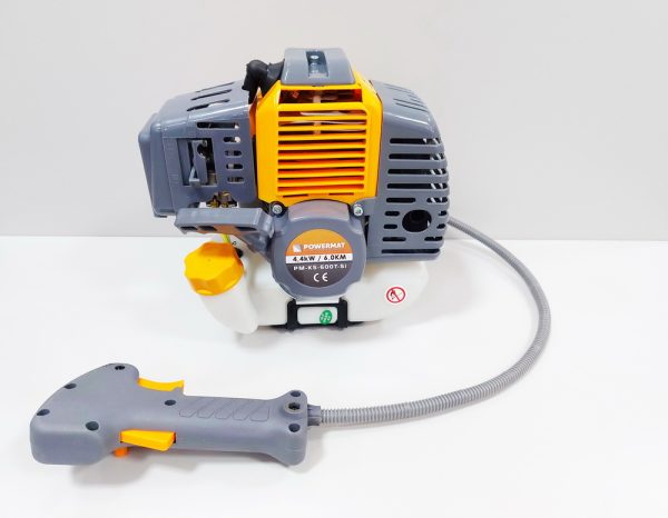 2- taktu trimera motors 43 cm3 , komplektā ar vadības slēdzi