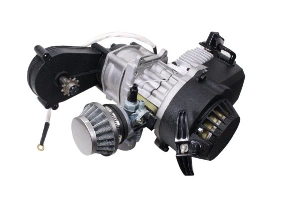 Motors 50 cm3 ar elektrisko starteri POCKET mini kvadracikliem, krosa motocikliem